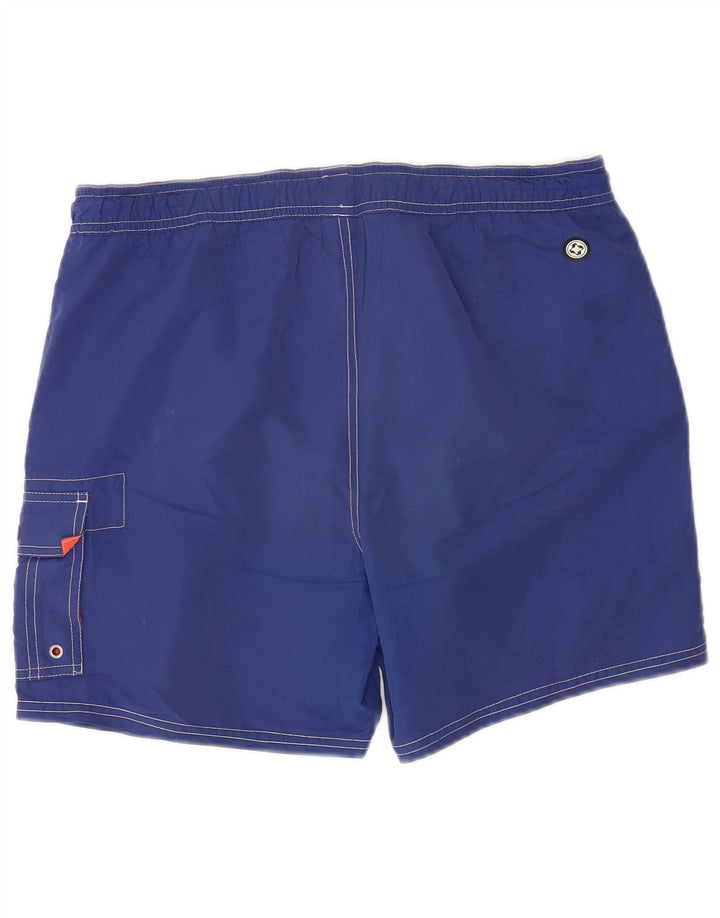 Colmar Herren-Badeshorts IT 48 Mittelblaues Colourblock-Polyester
