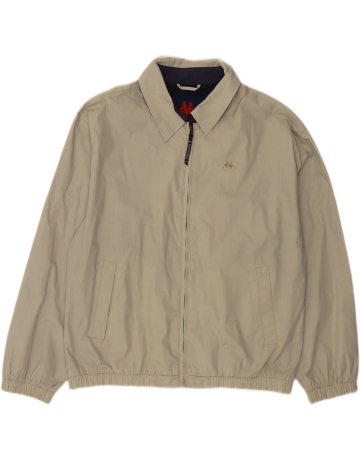 Kappa Herren Bomberjacke UK 40 Large Beige Polyester