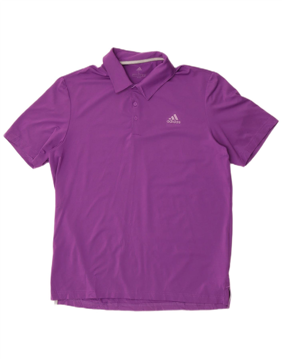 Adidas Herren Poloshirt Large Lila Polyester