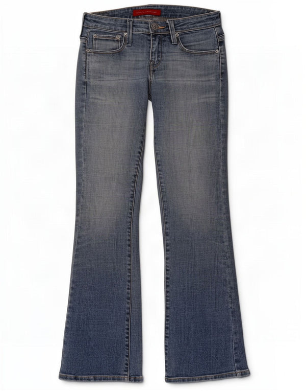 Levi's Damen 565 Bootcut Jeans W25 L29 Blaue Baumwolle