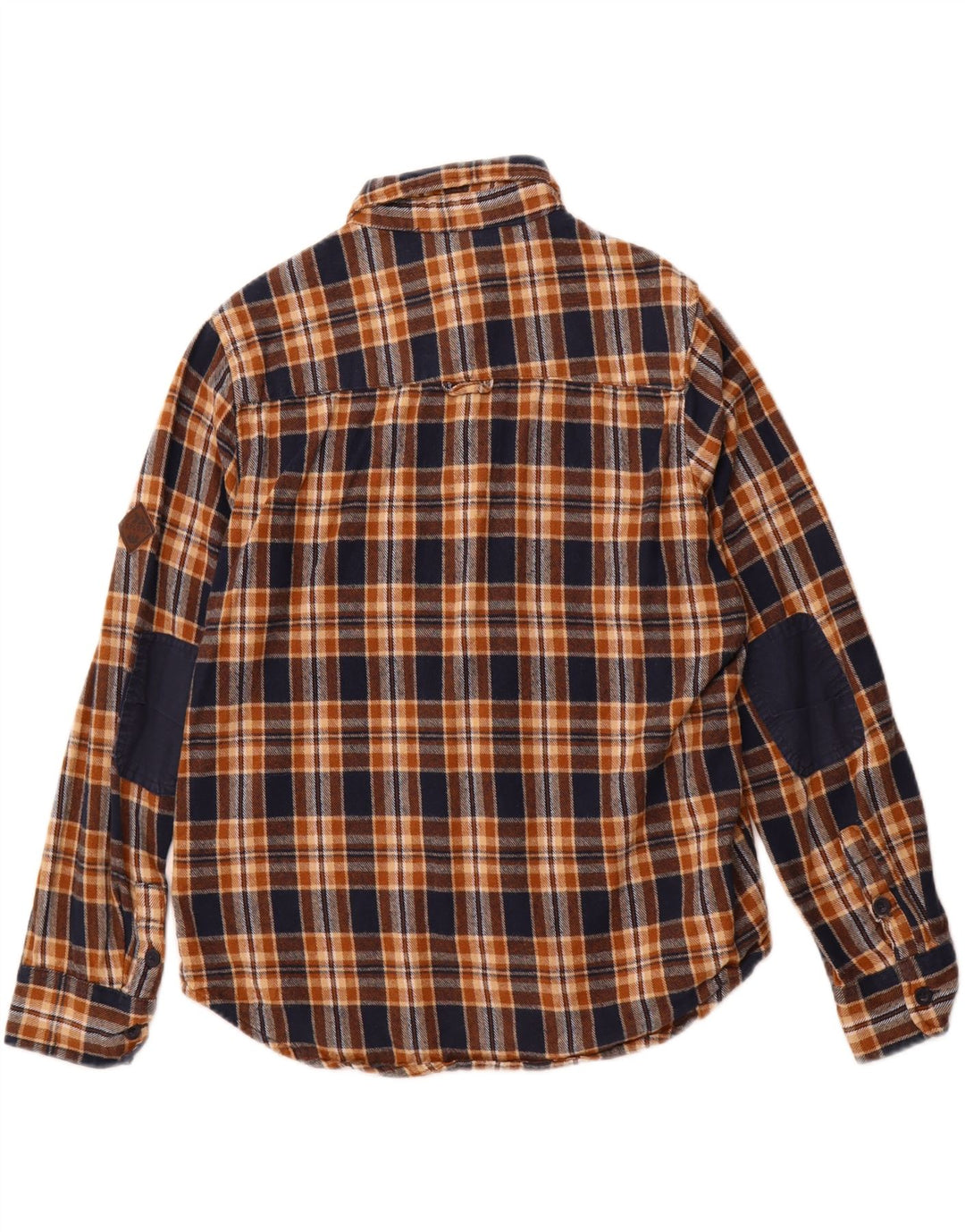 MOUNTAIN WAREHOUSE Herren-Flanellhemd Grant Fit, groß, braun kariert, Baumwolle