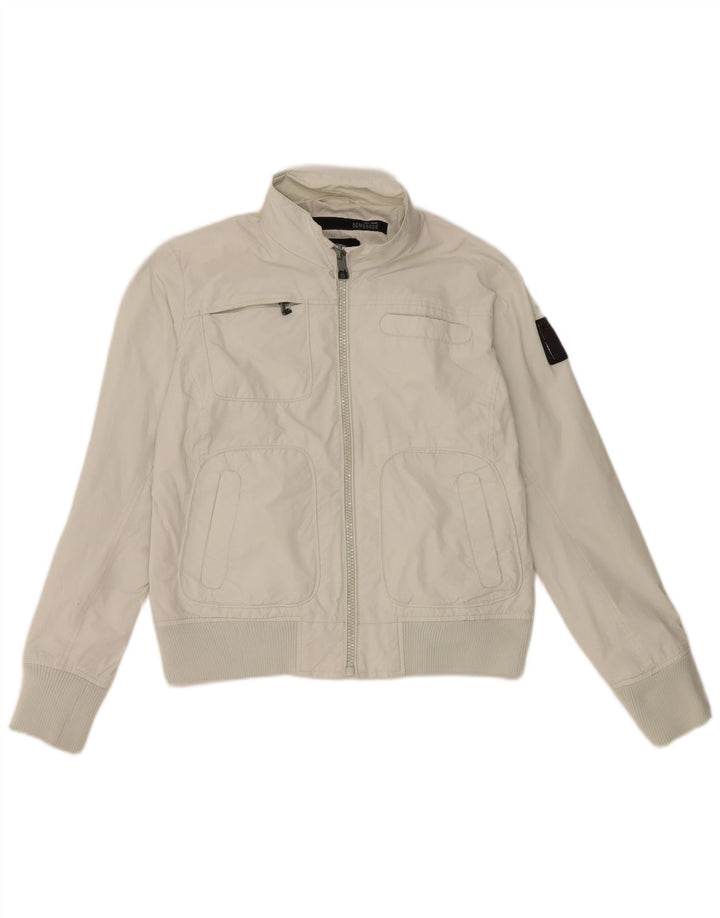 BOMBOOGIE Damen Bomberjacke UK 18 XL Weiß