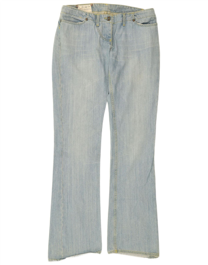 Dondup Damen Bootcut Jeans W31 L34 Blaue Baumwolle