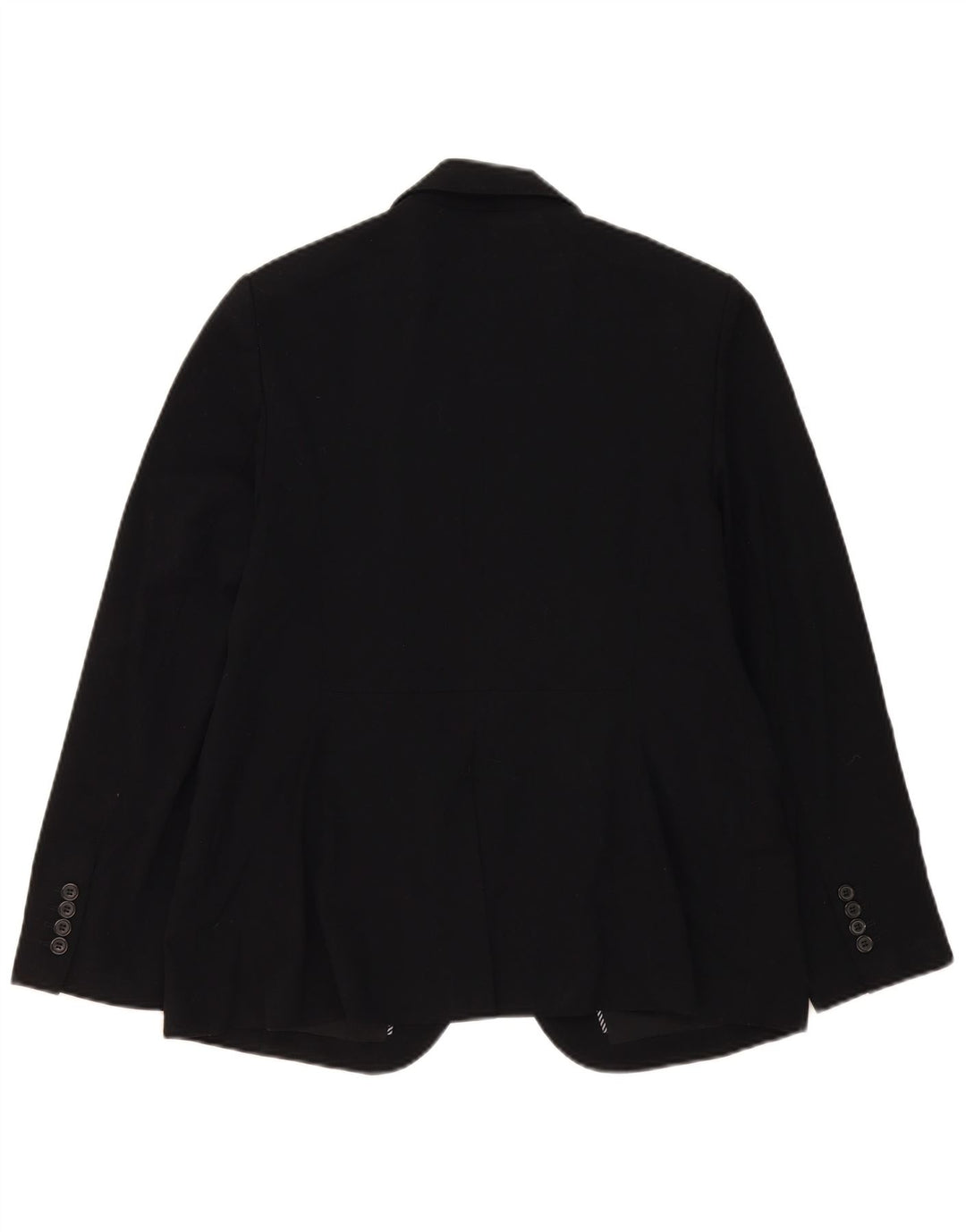 Marks & Spencer Damen-Blazerjacke mit 1 Knopf, UK 16, Größe L, Schwarz, Polyester