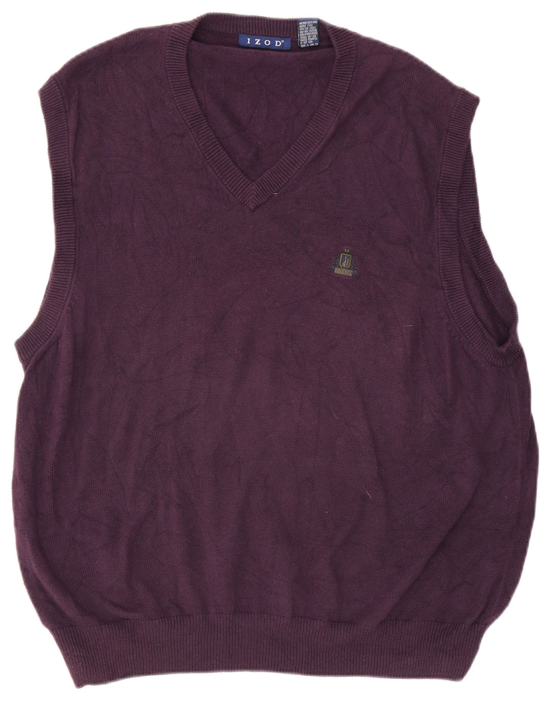 Izod Herren-Tanktop aus Baumwolle, groß, Lila