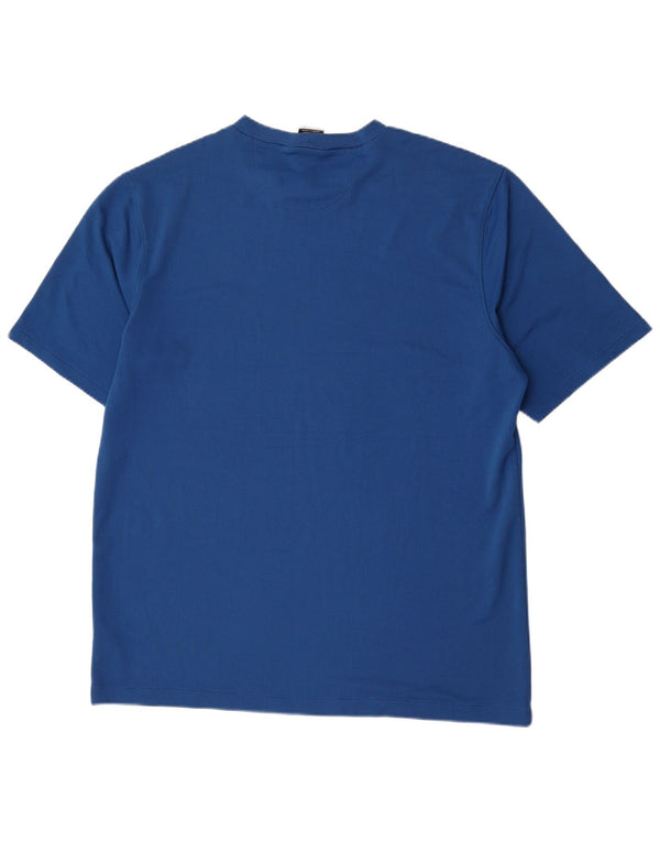 Nike Herren T-Shirt Top 2XL Blau Polyester