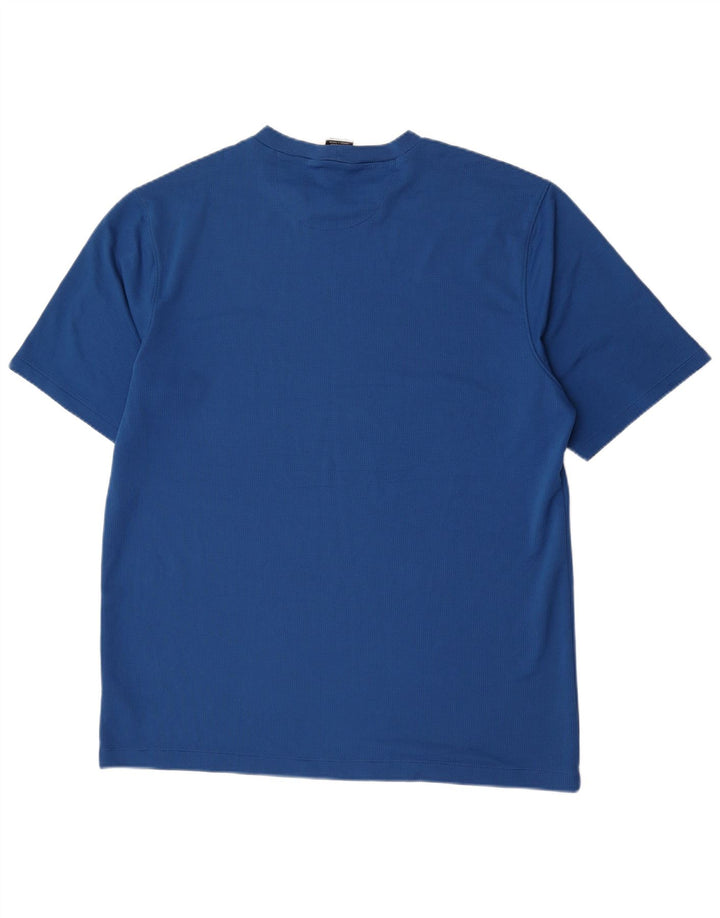 Nike Herren T-Shirt Top 2XL Blau Polyester