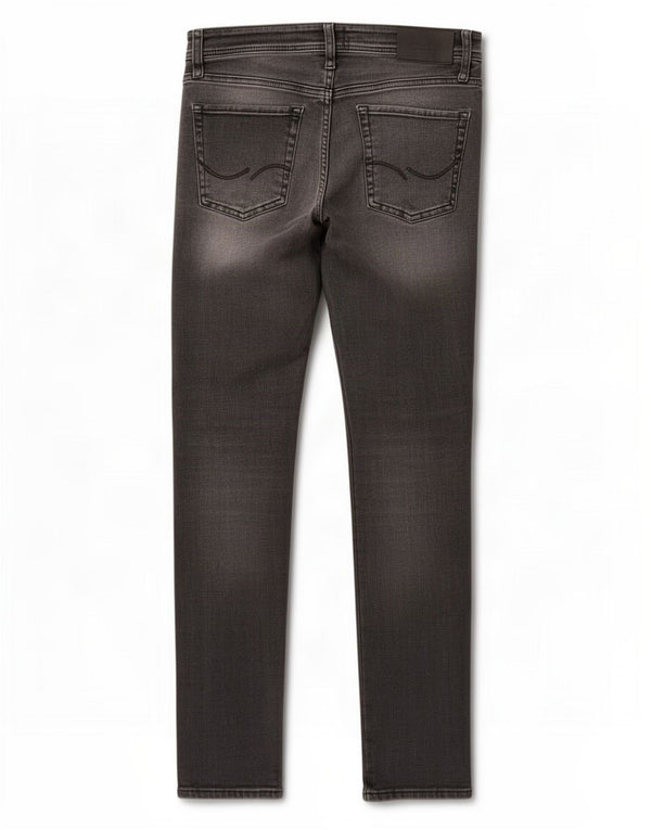 Jack & Jones Mens Tom Skinny Jeans W31 L32 Grey Cotton