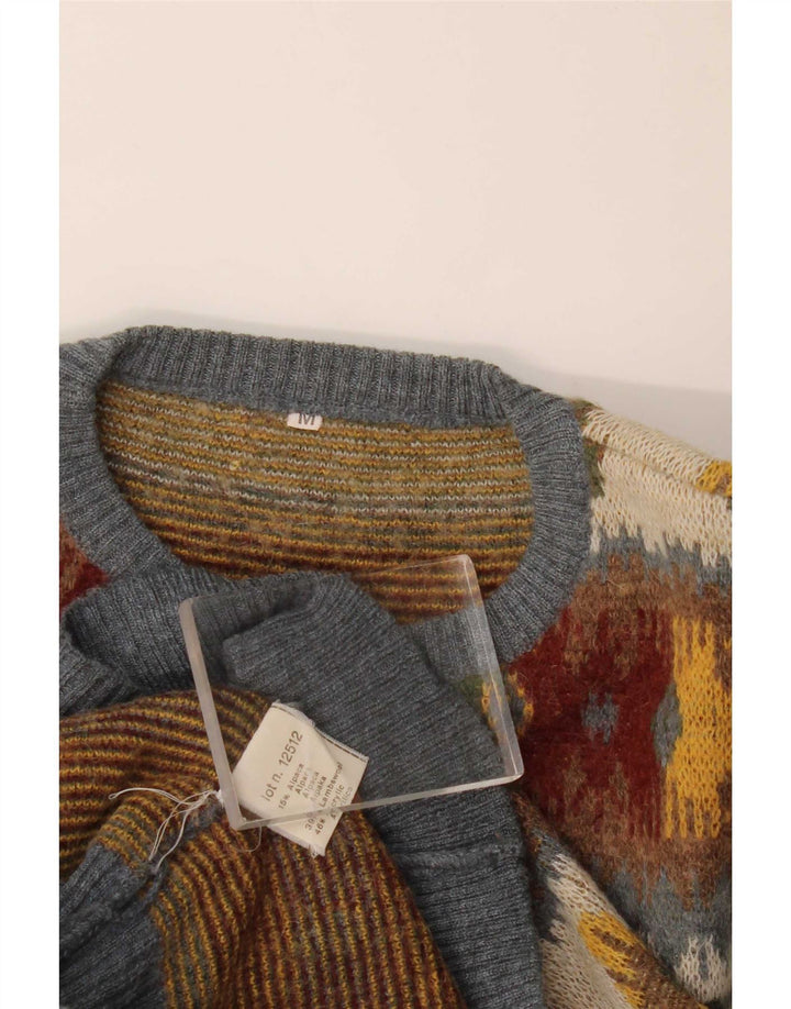 Fruit Of The Loom Herren-Pullover mit Rundhalsausschnitt, mittelgroß, mehrfarbig