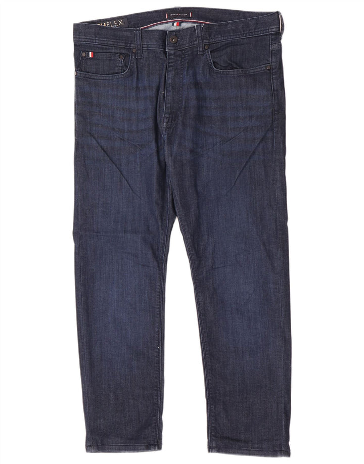 Tommy Hilfiger Herren Bleecker Stretch Slim Jeans W36 L27 Marineblau