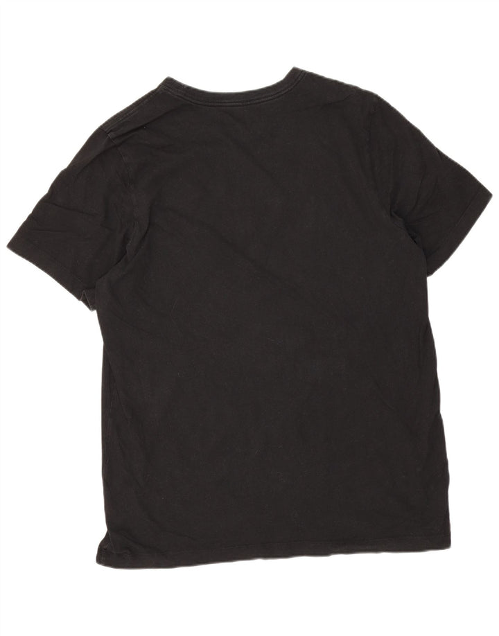 Nike Herren-T-Shirt mit Grafik, groß, aus schwarzer Baumwolle