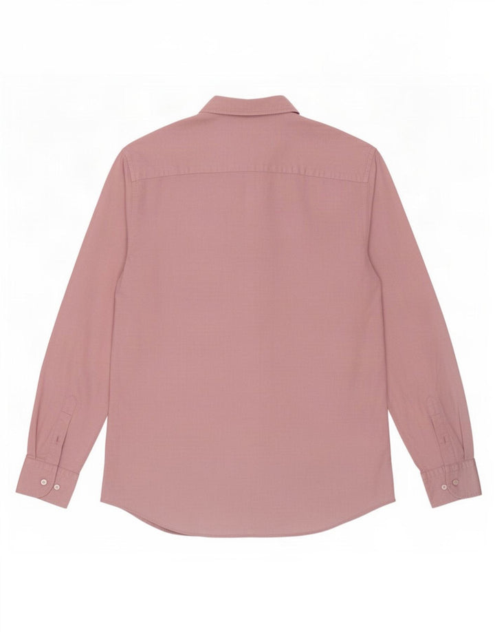 Massimo Dutti Herrenhemd XL Rosa Baumwolle