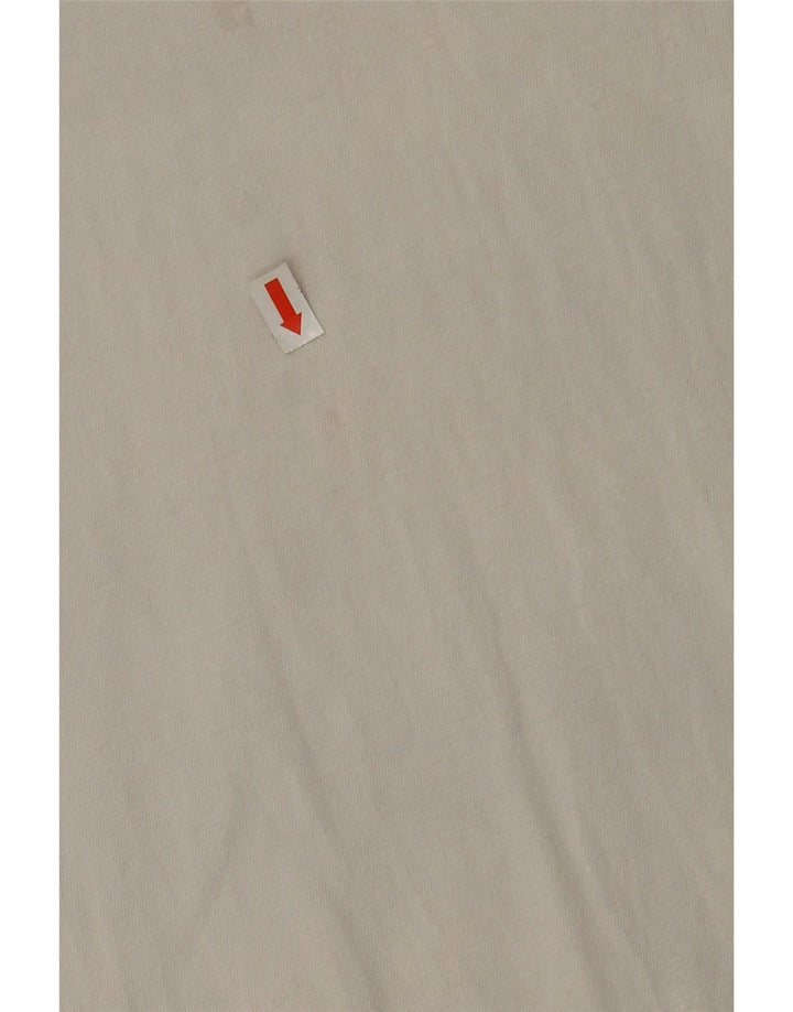 PUMA Mens Graphic T-Shirt Top Small White Colourblock