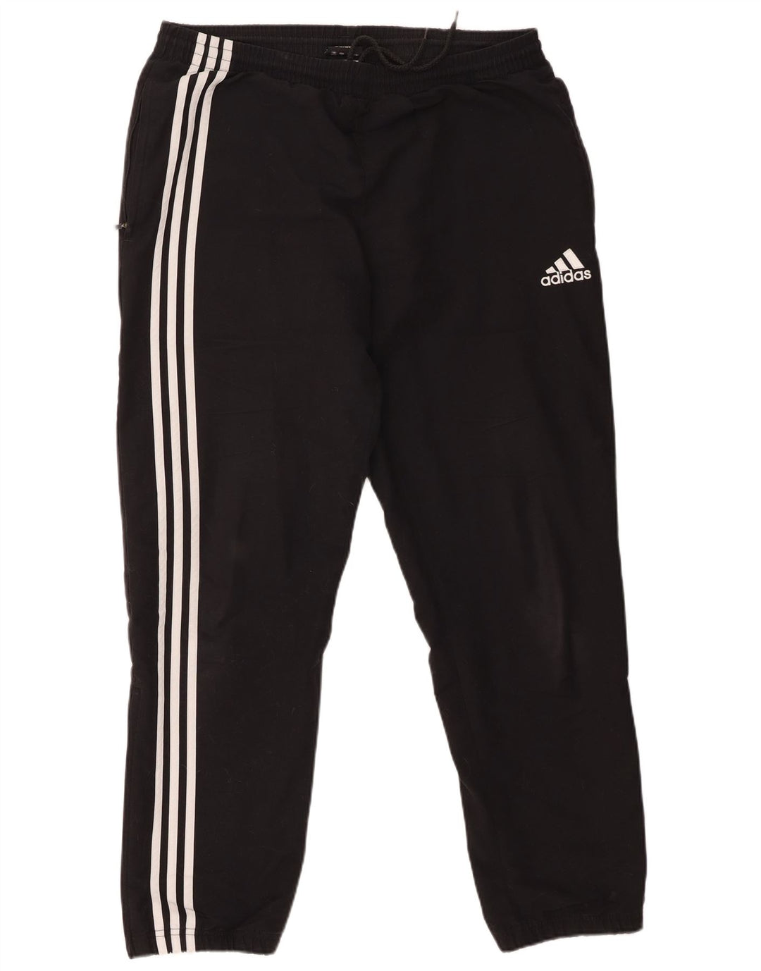 Adidas Herren Trainingshose Jogger UK 40/42 Medium Schwarz Polyester
