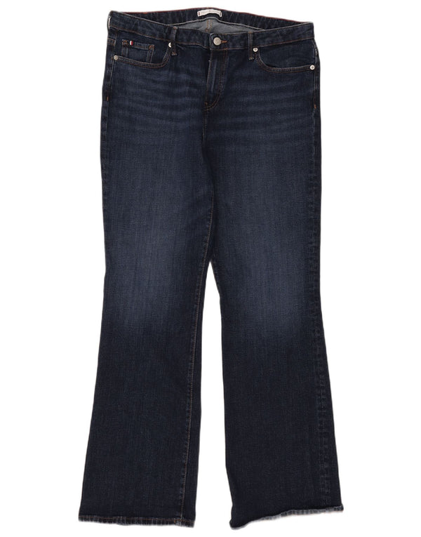 Tommy Hilfiger Damen Bootcut Jeans W36 L32 Marineblau