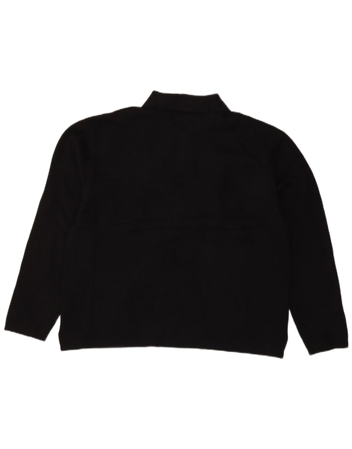 Zara Herren Rollkragenpullover Pullover XL Schwarz Viskose