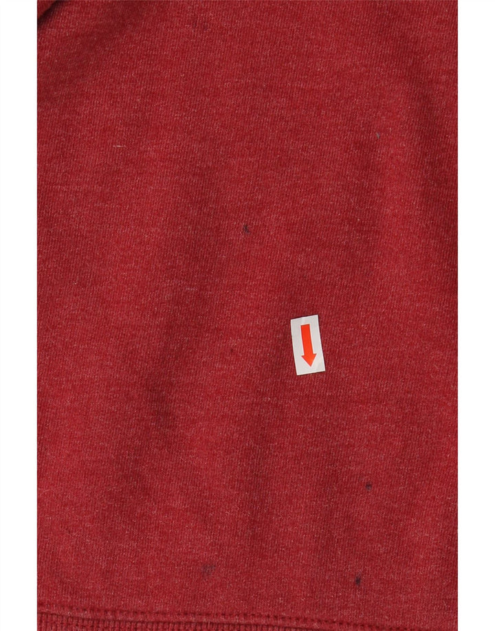 VANS Herren-Sweatshirt, Pullover, klein, rot, Colourblock-Baumwolle