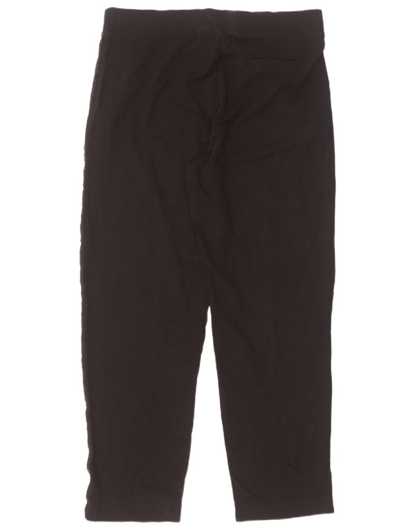 Marks & Spencer Damen Tapered Freizeithose UK 18 XL W36 L32 Schwarz
