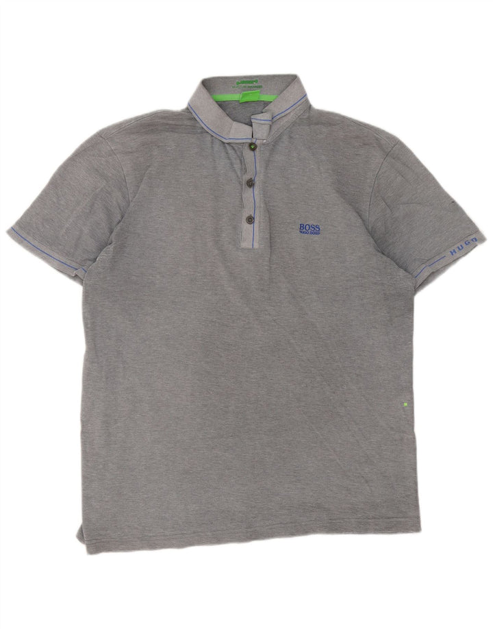 Hugo Boss Herren Slim Fit Poloshirt XL Grau