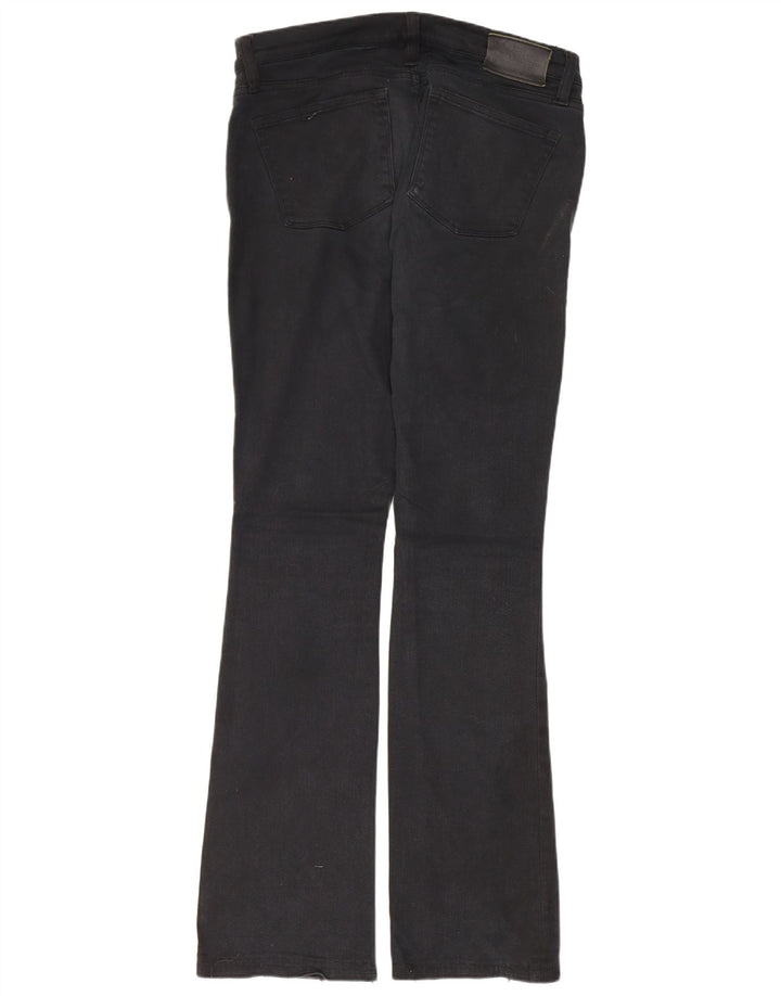 Ralph Lauren Damen Bootcut Jeans US 6 Medium W30 L31 Schwarze Baumwolle