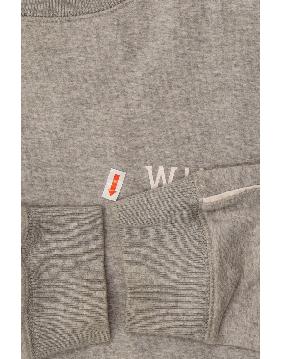 JACK WILLS Damen Sweatshirt Pullover UK 12 Mittelgraue Baumwolle
