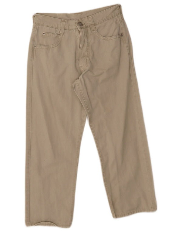 Gerade Freizeithose für Jungen von Armani, 6–7 Jahre, beige Baumwolle