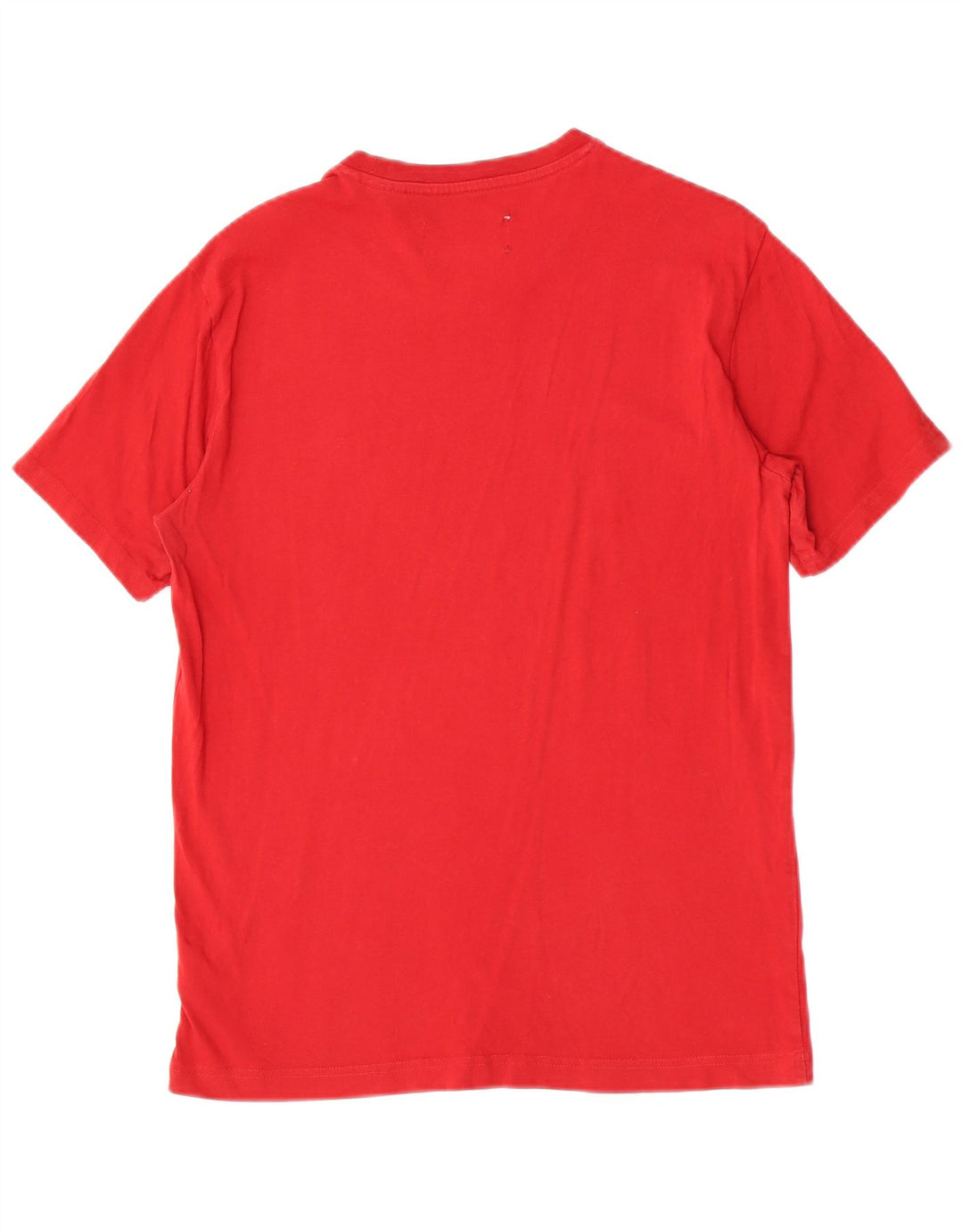 Penguin Herren T-Shirt Top Small aus roter Baumwolle
