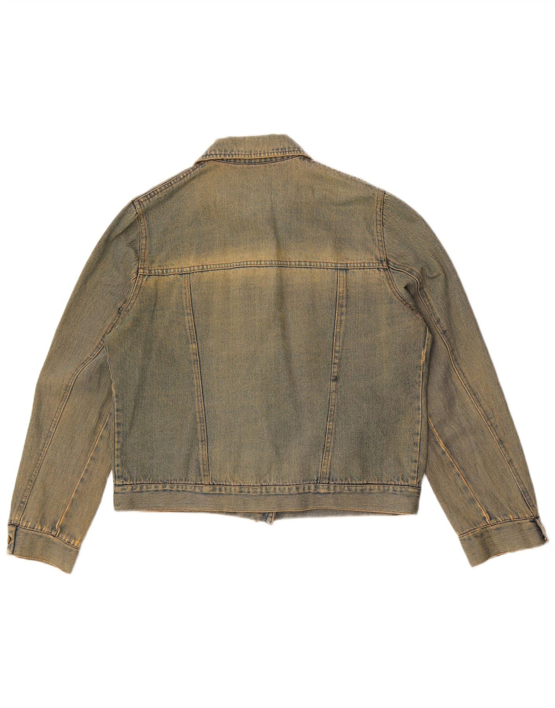 Vintage Damen Jeansjacke UK 16 Groß Blau