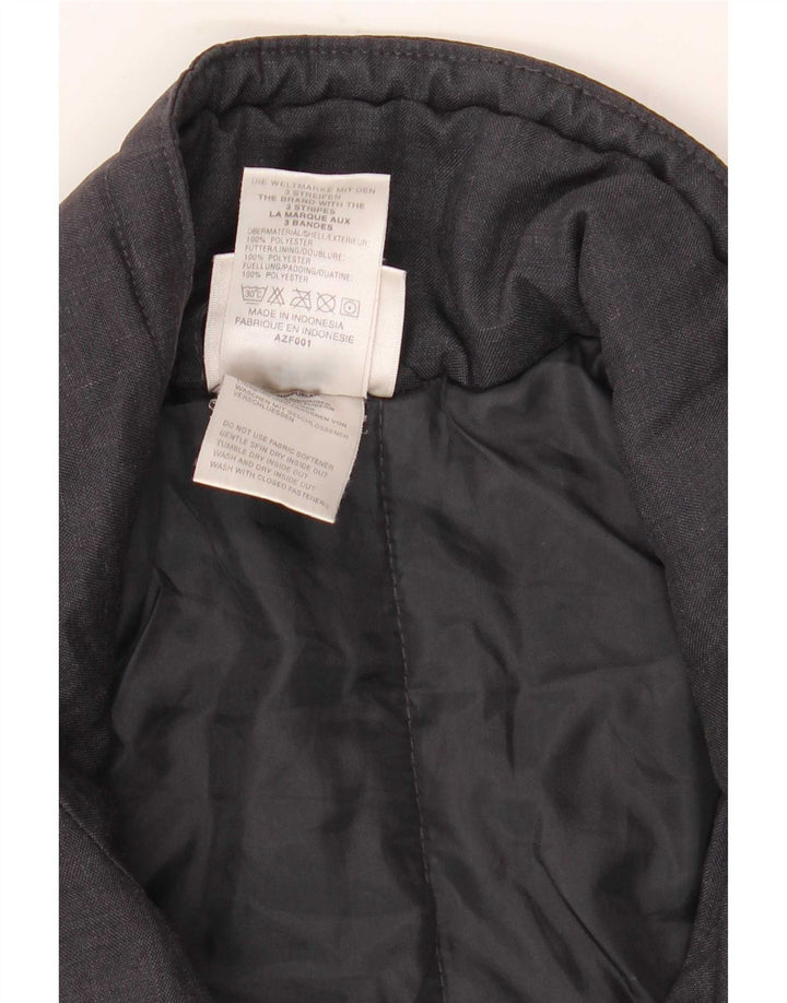 Adidas Herren Utility Jacke UK 44/46 Large Schwarz Polyester