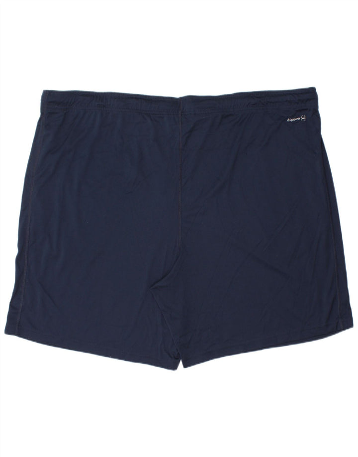RUSSELL ATHLETIC Herren Dri-Power Sportshorts 2XL Marineblau Polyester