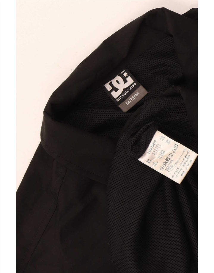 DC Herren-Regenjacke mit Grafik, UK 38, Mittelschwarz, Polyester