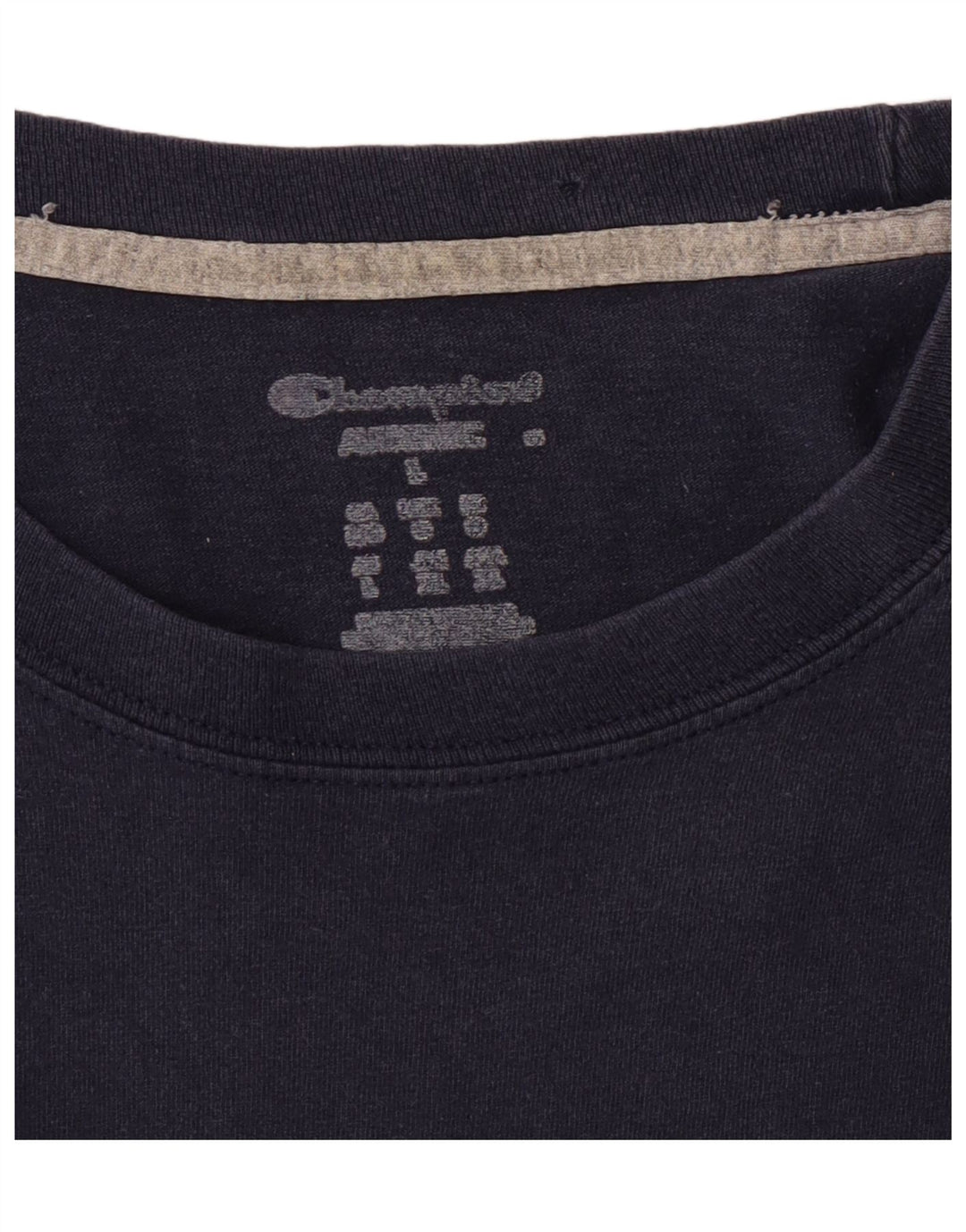 CHAMPION Mens T-Shirt Top Large Navy Blue Vintage Champion and Second-Hand Champion from Messina Hembry 