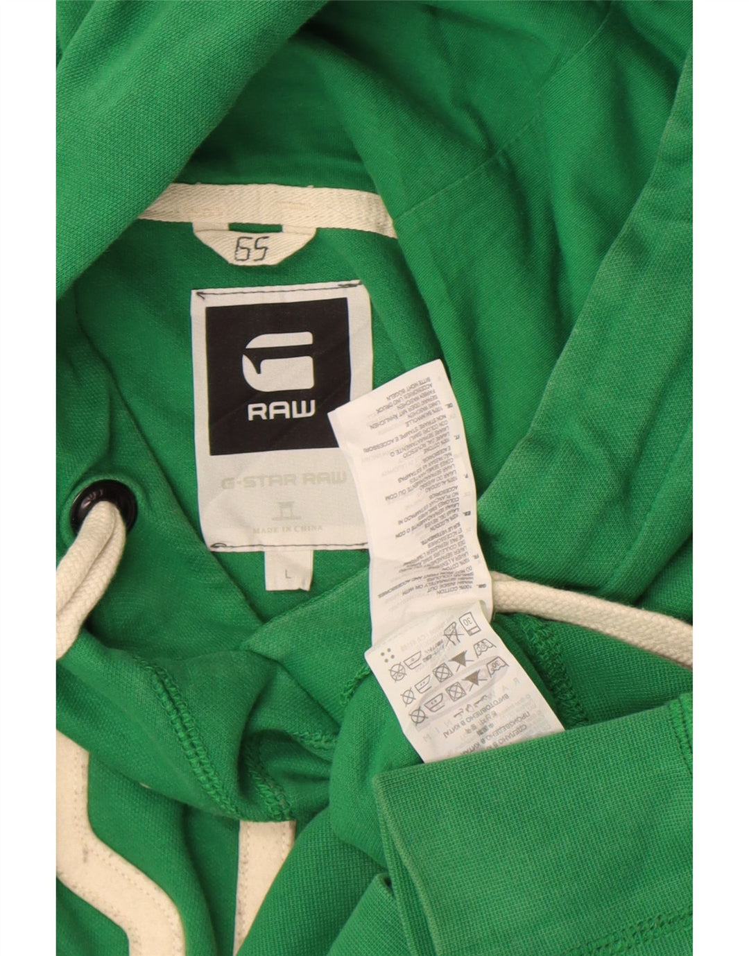 G-Star Herren Graphic Hoodie Pullover Große grüne Baumwolle