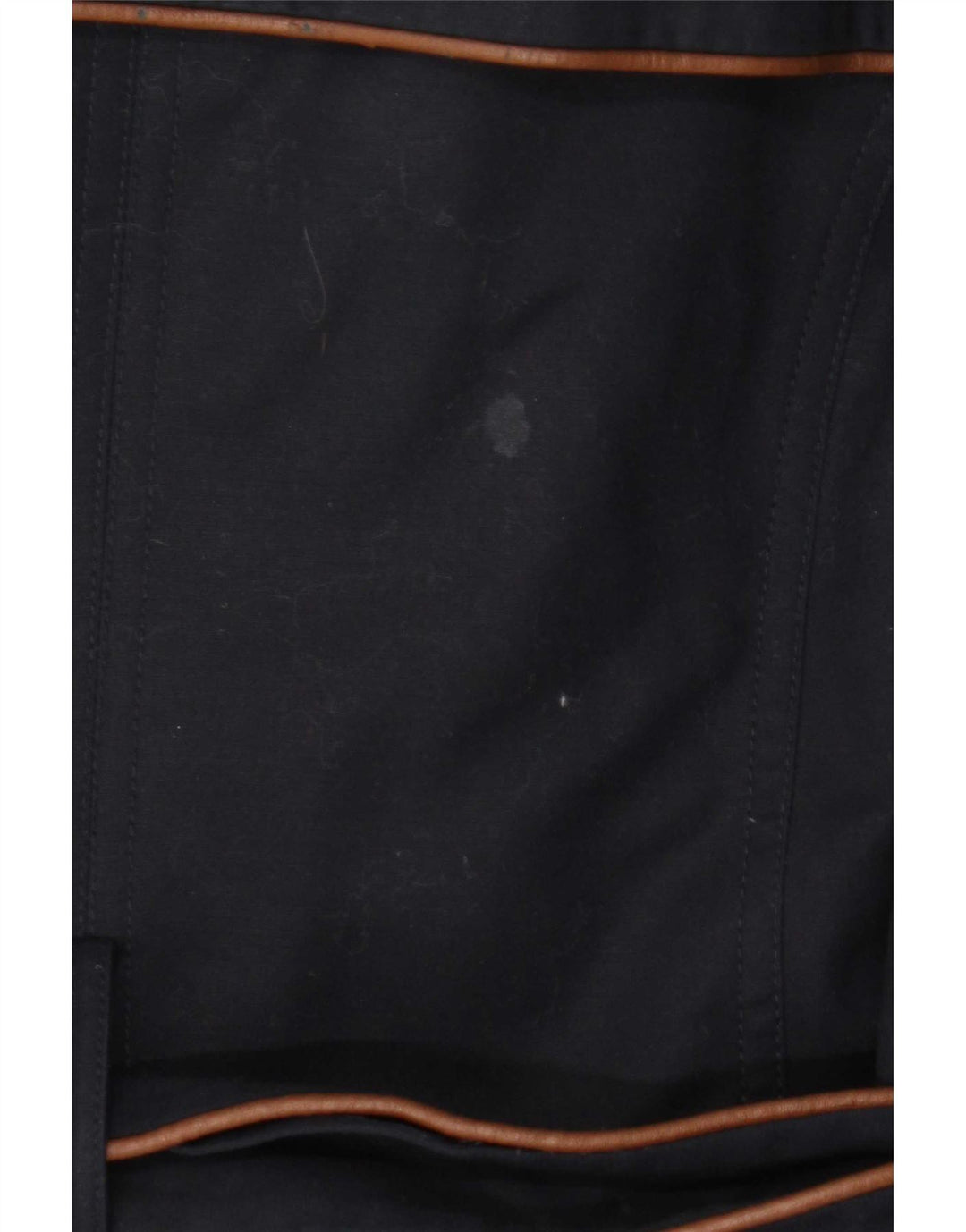 Hobbs Damen Trenchcoat UK 16 Large Marineblaue Baumwolle