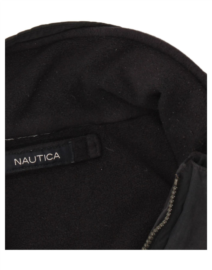 Nautica Herren Windjacke UK 42 XL Schwarz Polyester