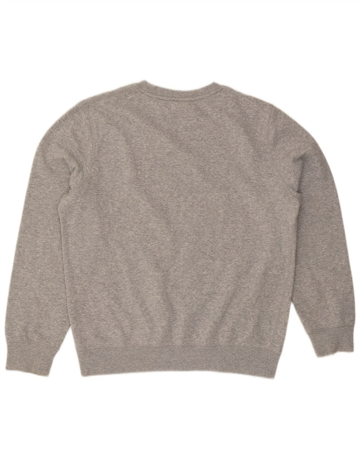 Champion Herren-Sweatshirt mit Grafik, groß, grau gesprenkelte Baumwolle