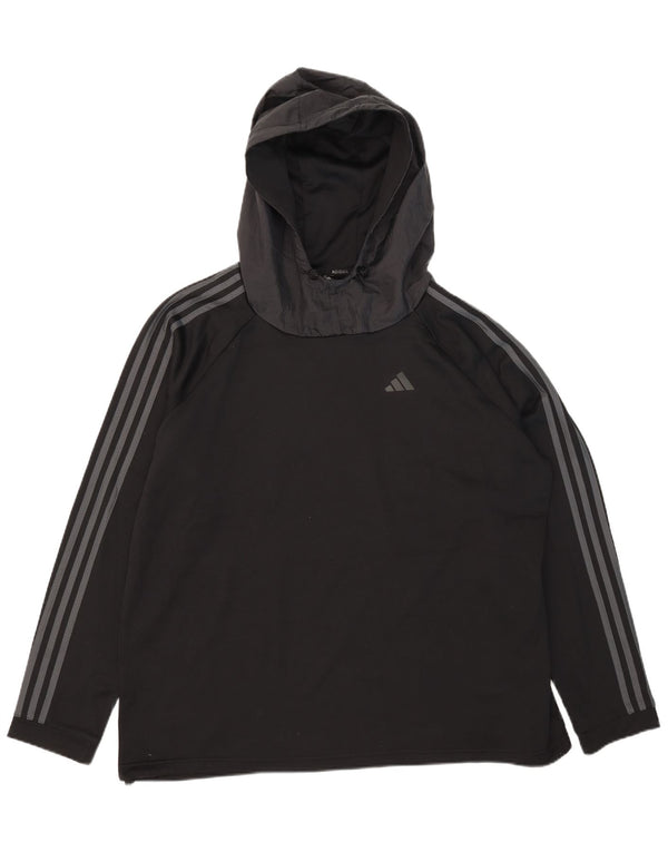 Adidas Herren Aeroready Hoodie Pullover 2XL Schwarz Polyester