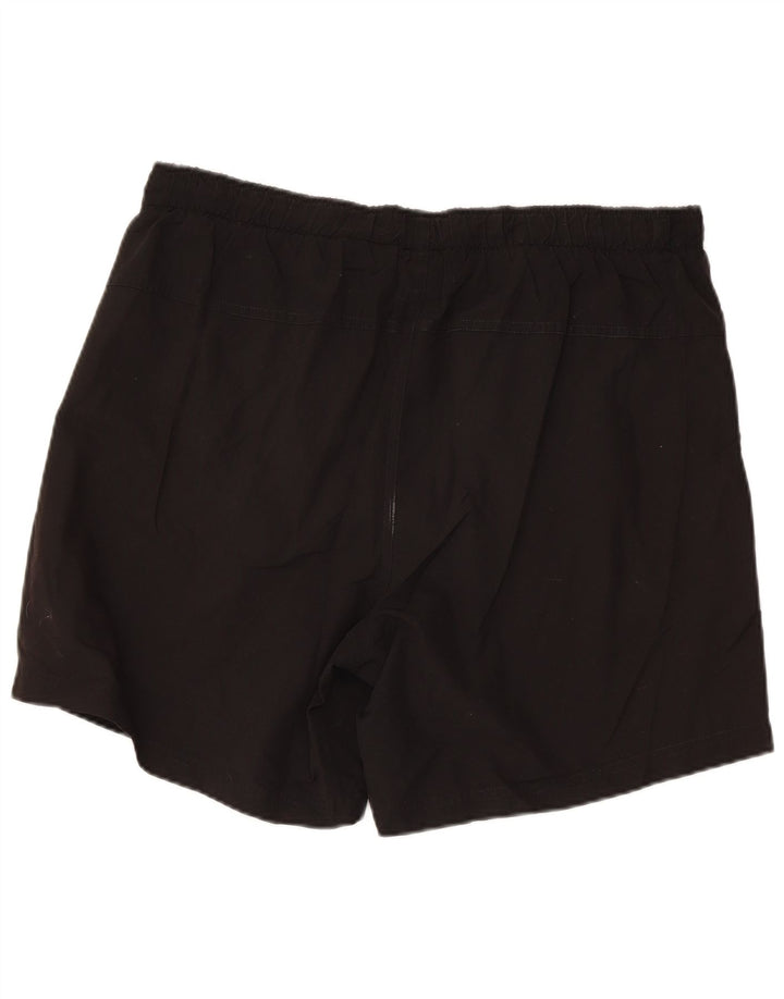 Puma Herren-Sportshorts, groß, schwarzes Farbblock-Polyester