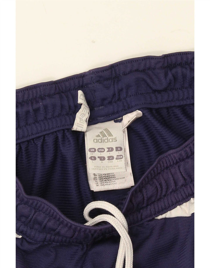 Adidas Herren Climalite Sport Shorts Medium Marineblau Colourblock Polyester