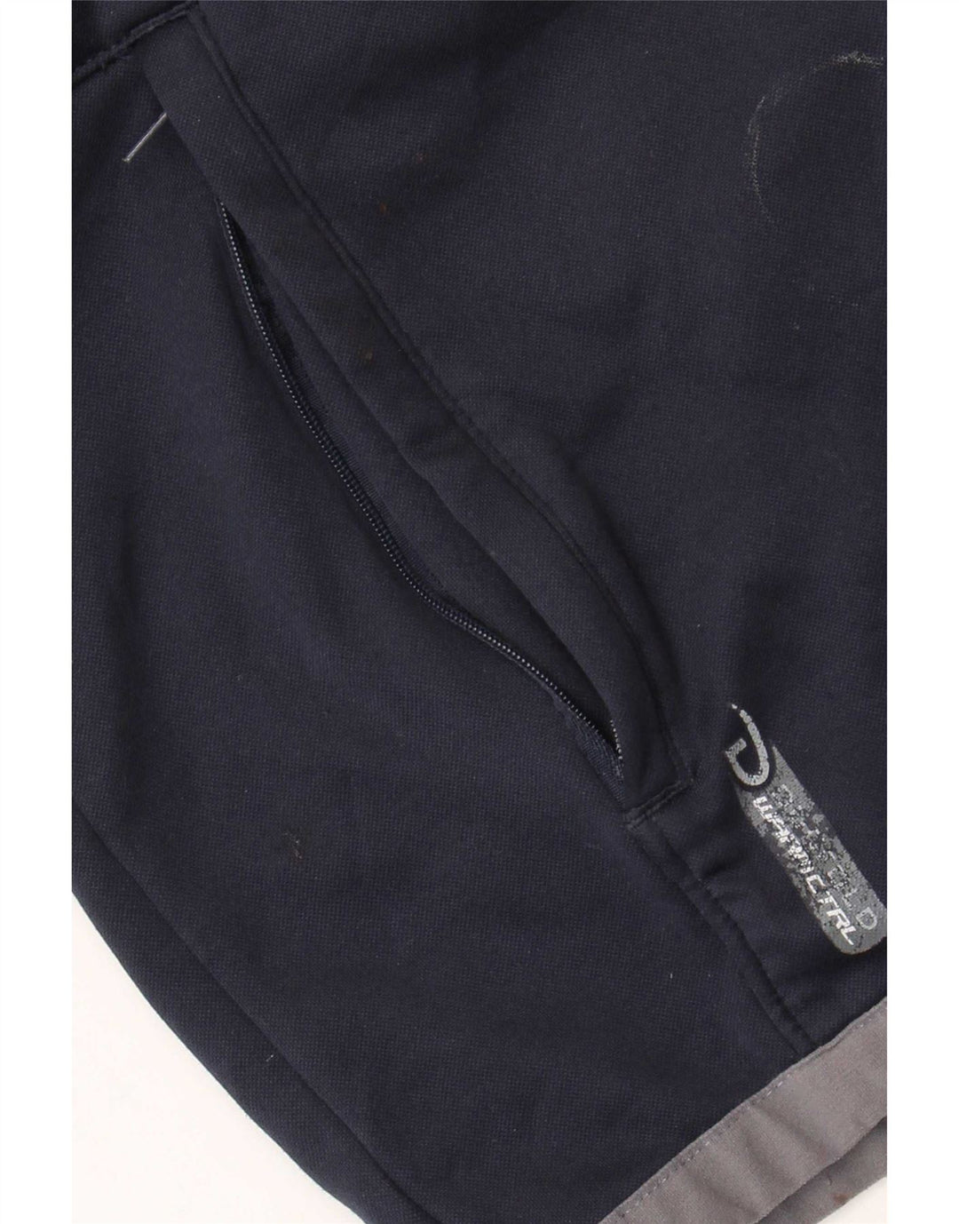 Champion Herren-Trainingsanzug-Oberteil, Mittelgroßes marineblaues Farbblock-Polyester