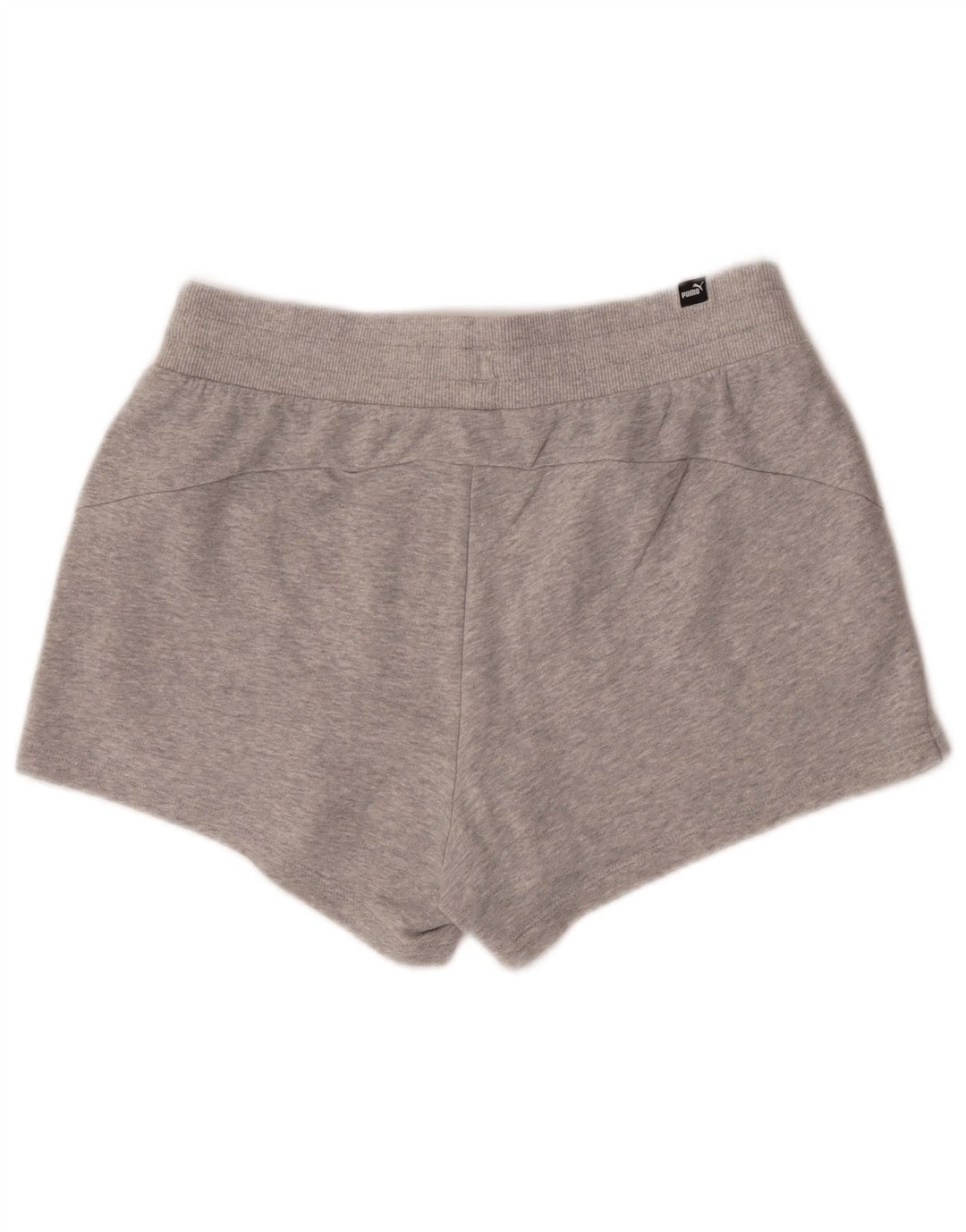 Puma Damen Sportshorts UK 12 Mittelgraue Baumwolle