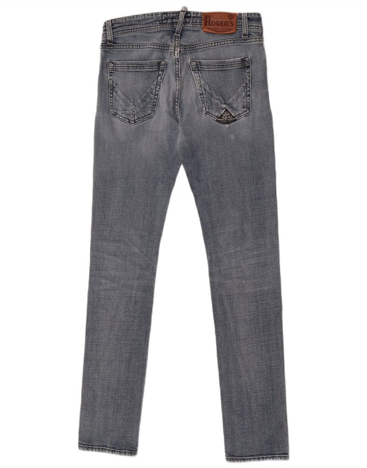 Roy Rogers Herren Slim Jeans W29 L32 Blaue Baumwolle