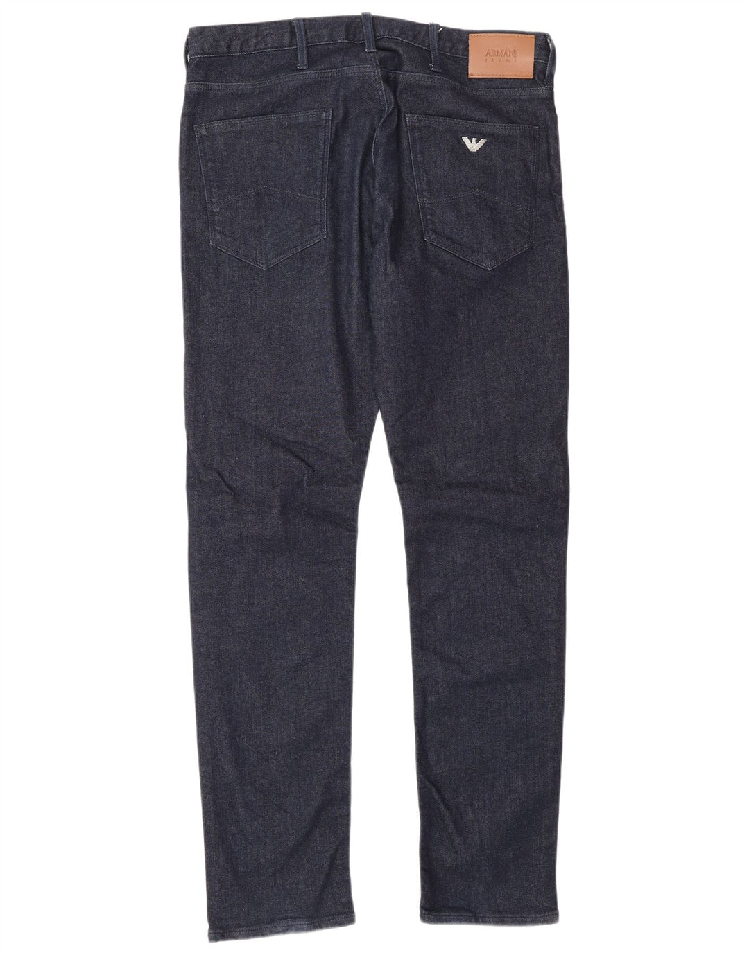 Armani Herren Slim Jeans W32 L32 Marineblaue Baumwolle