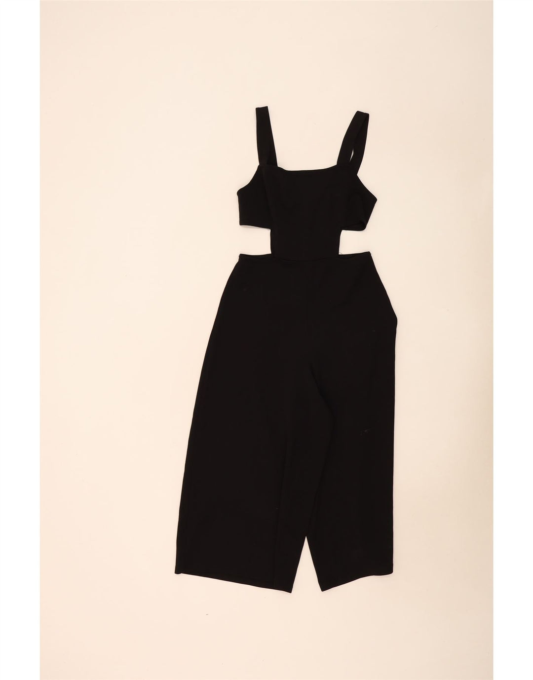 Ärmelloser Damen-Jumpsuit von Zara, Gr. 12, mittelschwarz
