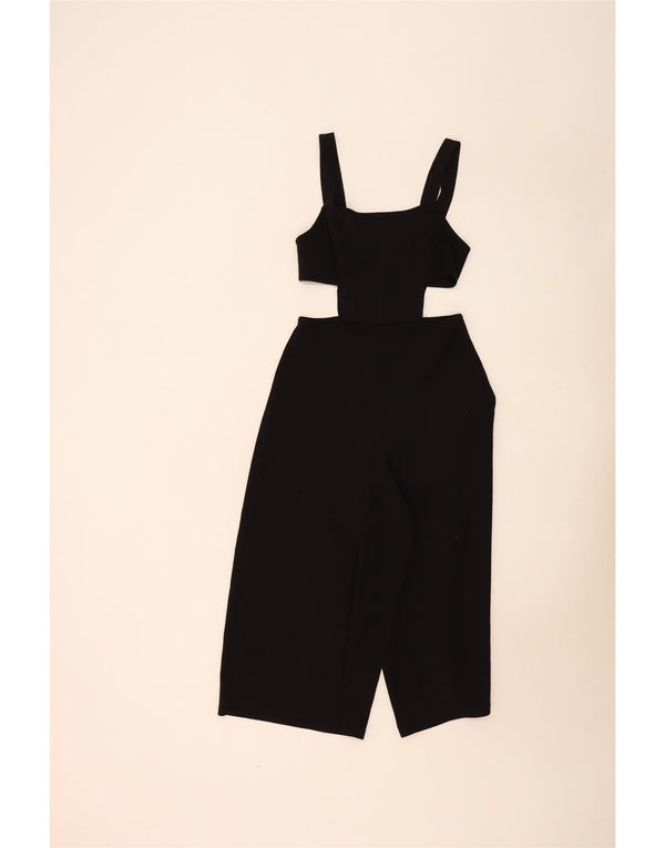 Ärmelloser Damen-Jumpsuit von Zara, Gr. 12, mittelschwarz