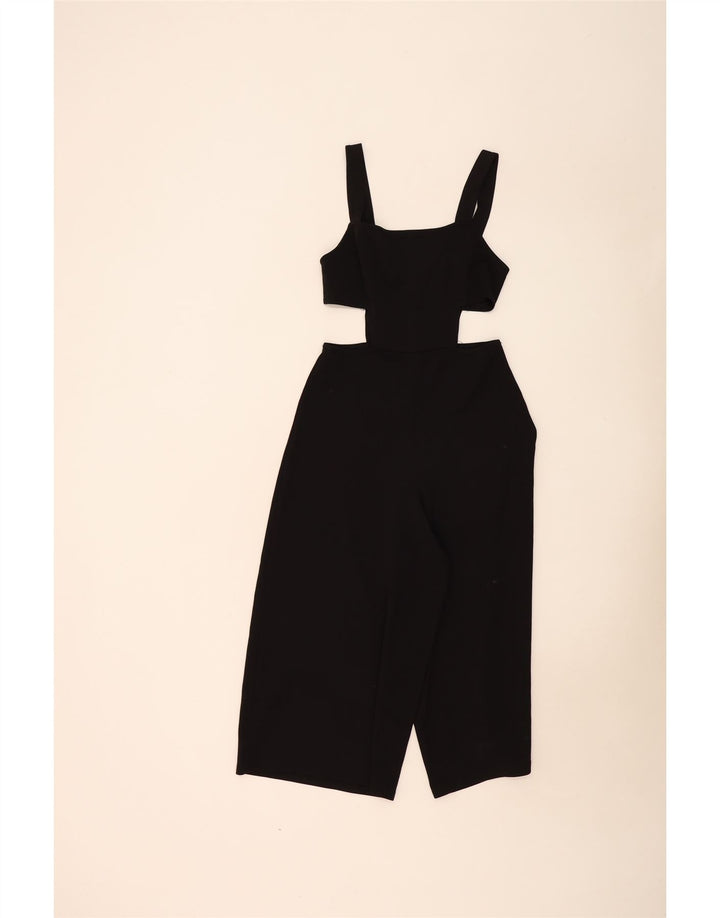 Ärmelloser Damen-Jumpsuit von Zara, Gr. 12, mittelschwarz