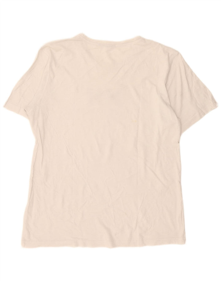 Helly Hansen Herren-T-Shirt mit Grafik, Größe L, Weiß