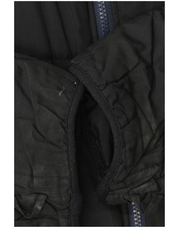 Fila Herren Wattierte Jacke IT 56 3XL Schwarz Polyester