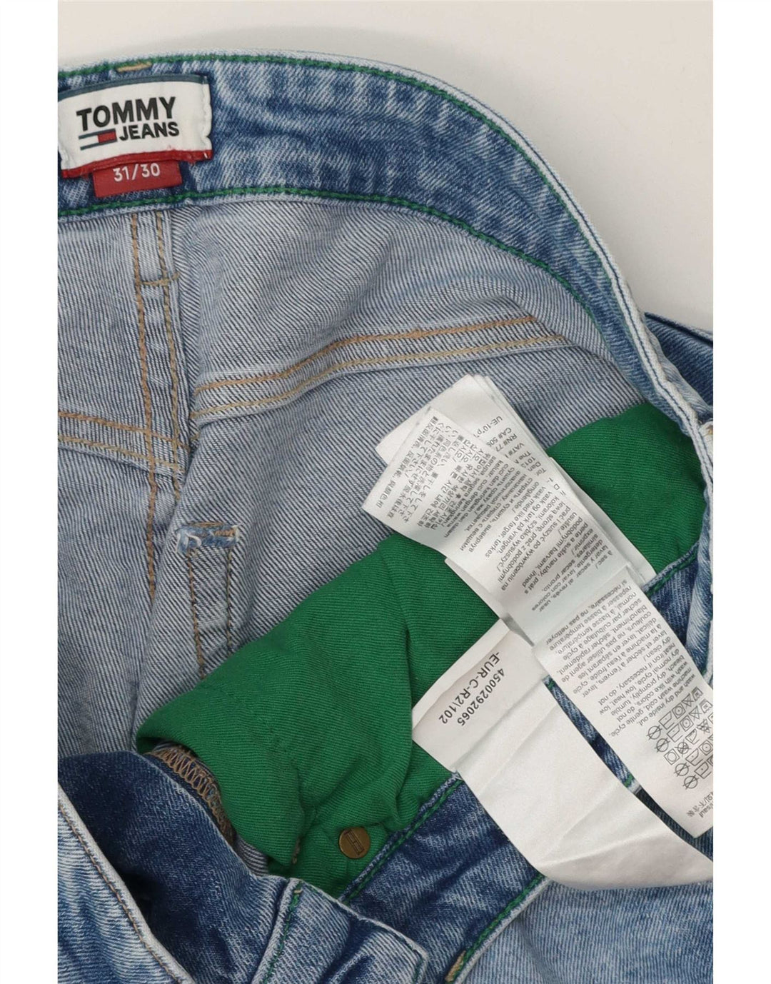 Tommy Hilfiger Herren Denton Slim Jeans W31 L30 Blaue Baumwolle
