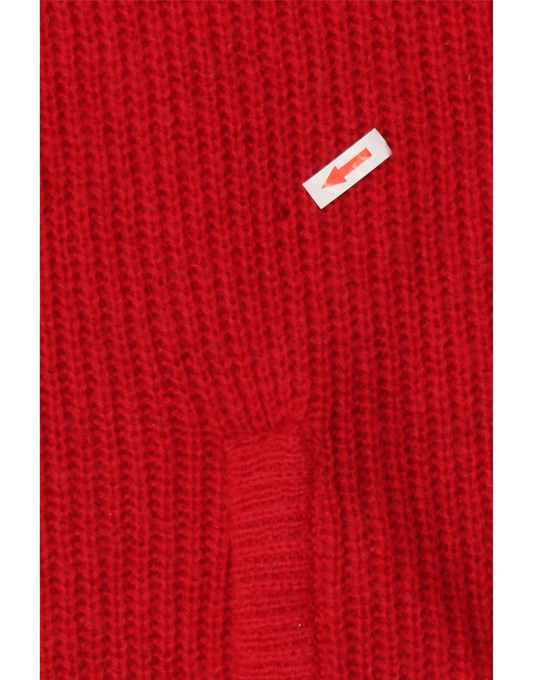 Vintage Damen Cardigan Pullover UK 16 Groß Rot
